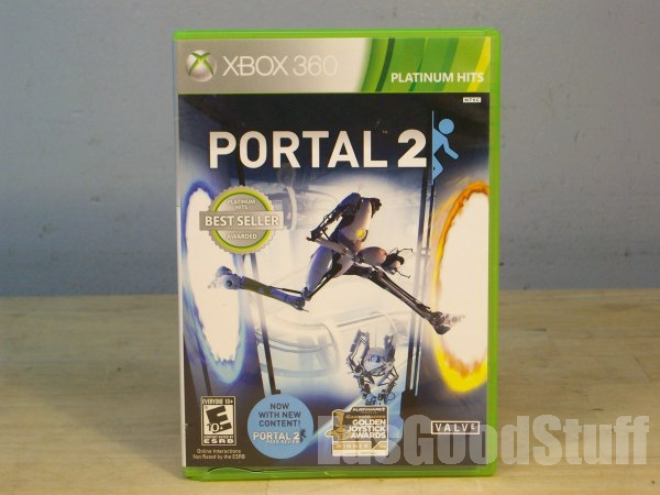 (image for) Xbox 360 game - PORTAL 2 - complete with manual - Click Image to Close