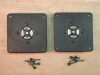 (image for) Mordaunt-Short titanium - TWO TWEETERS - from MS55Ti speakers, made in W. Germany