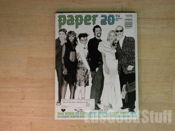 (image for) Sept. 2009 - PAPER - magazine 20th Anniversary Isaac Mizrahi Bjork John Waters - Click Image to Close