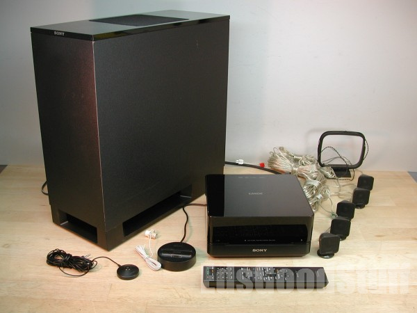 (image for) Sony DAV-IS10 DVD Home Theater System - CD player, AM/FM radio, remote, HDMI - Click Image to Close