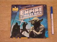 Star Wars EMPIRE STRIKES BACK - vinyl RECORD and BOOK