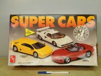 AMT/Ertl 1992 SUPER CARS MODEL kits, Lamborghini Contach/Diablo+