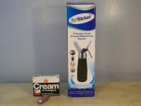 Eur Kitchen - WHIP CREAM DISPENSER - new in box, w/5 chargers