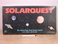 1986 Golden SOLARQUEST, Space age monopoly game - complete