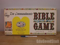 1966 Cadaco TEN COMMANDMENTS BIBLE GAME unplayed & complete