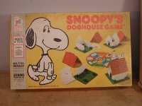 1977 Milton Bradley SNOOPY'S DOGHOUSE GAME parting out parts