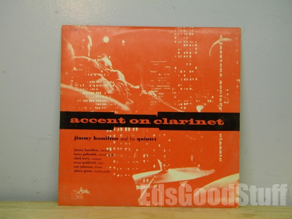 .Vinyl record ACCENT ON CLARINET -Jimmy Hamilton Jazztone J-1238 - Click Image to Close