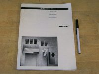 Bose Lifestyle 25 - ORIGINAL OWNER'S GUIDE - instruction manual