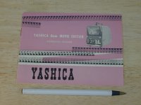 Vintage Yashica 8mm film editor OWNER'S MANUAL, owner's