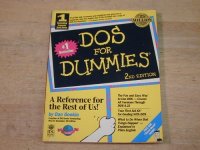 DOS FOR DUMMIES book, 2nd edition, learn MS-DOS - good shape