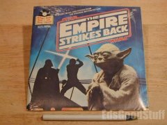 1980's record EMPIRE STRIKES BACK star wars w/book-NEW
