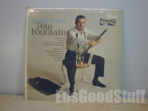 New PETE FOUNTAIN- PLENTY OF PETE, vinyl LP, Coral CRL 57424 - Click Image to Close