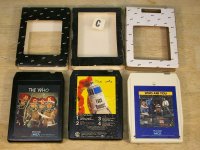 8 track tapes- THE WHO : ODDS AND SODS, WHO ARE YOU, FACE DANCES
