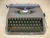 Baby Hermes 1930's - MANUAL TYPEWRITER - tested and working