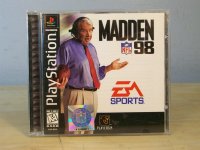 Playstation 1 PS1 game - MADDEN 98 FOOTBALL - complete and mint