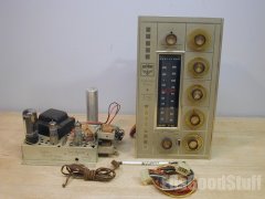 1960's Dumont TUBE AMPLIFIER/TUNER CHASSIS, parts/repair