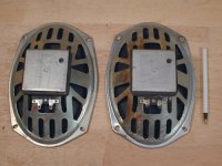 2 vintage CTS 6"x9" musical instrument SPEAKERS, tested good