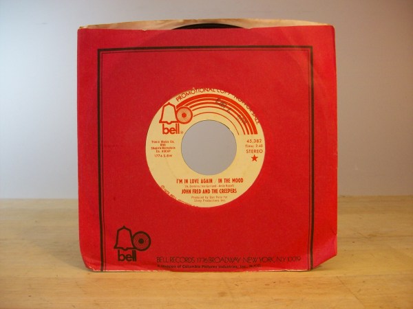 (image for) Vinyl 7" promo - JOHN FRED AND THE CREEPERS : I'M IN LOVE AGAIN - Click Image to Close