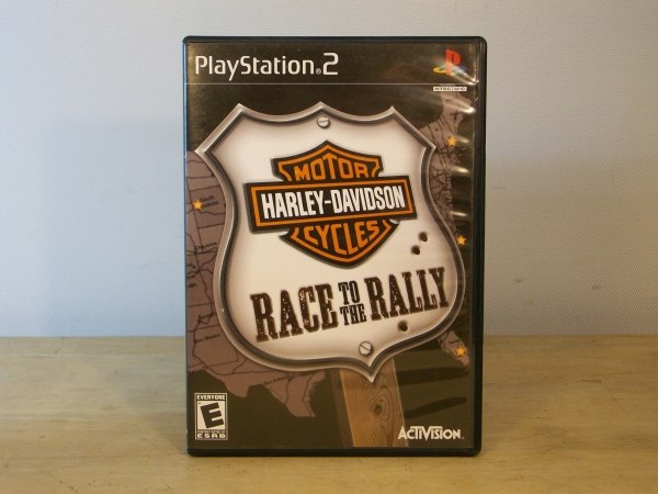 (image for) Playstation 2 PS2 game - RACE TO THE RALLY Harley Davidson, mint - Click Image to Close