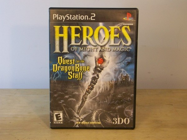 (image for) Playstation 2 PS2 HEROES OF MIGHT & MAGIC: QUEST FOR DRAGON BONE - Click Image to Close