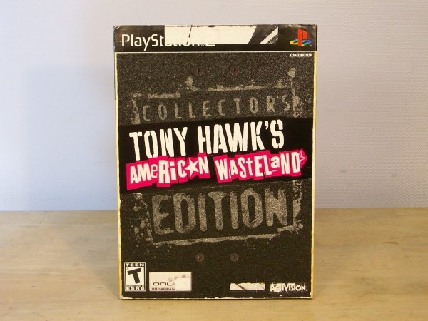 (image for) Playstation 2 PS2 game TONY HAWK's AMERICAN WASTELAND -Collector - Click Image to Close