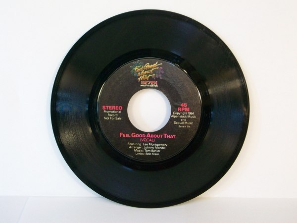 (image for) Vinyl 7" Record - WNET TV BOSTON FEEL GOOD ABOUT THAT - Promo - Click Image to Close