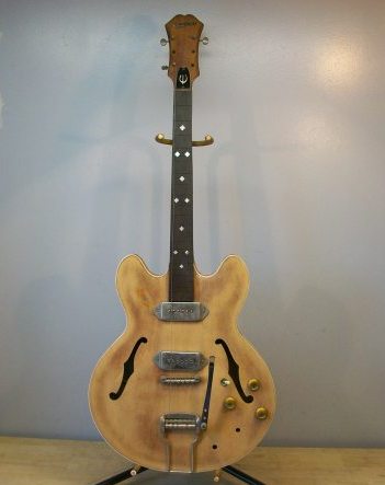 (image for) Epiphone Gibson E230TD - 1965 CASINO GUITAR - parts or repair - Click Image to Close