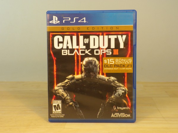 (image for) Playstation 4 PS4 game - CALL OF DUTY BLACK OPS III - gold edition - Click Image to Close