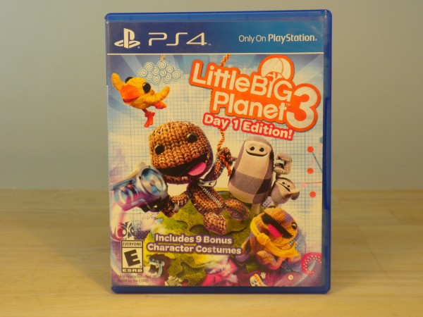 (image for) Playstation 4 PS4 game - LITTLE BIG PLANET 3 - Day One Ed., mint disc - Click Image to Close