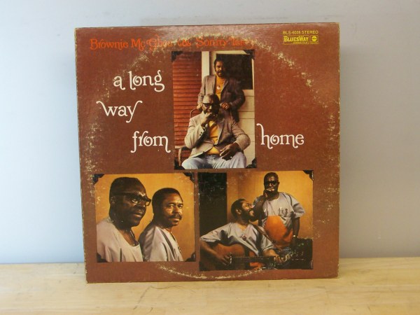 (image for) Vinyl 12" LP - BROWNIE McGHEE & SONNY TERRY : LONG WAY FROM HOME - Click Image to Close