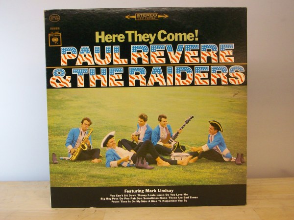 (image for) Vinyl 12" LP - PAUL REVERE AND THE RAIDERS : HERE THEY COME - - Click Image to Close