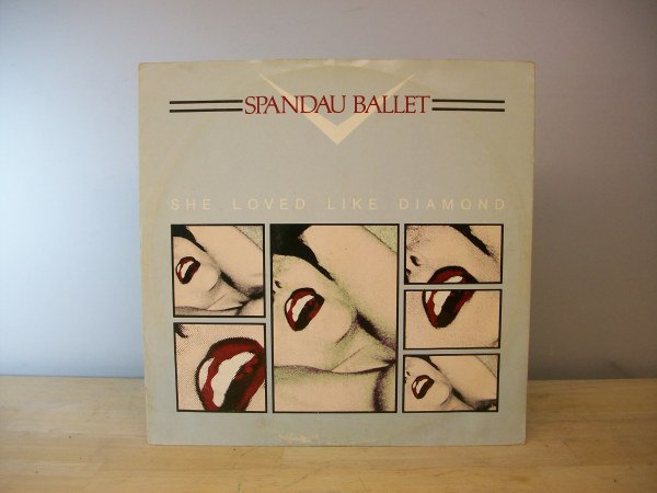 (image for) Vinyl 12" single - SPANDAU BALLET : SHE LOVED LIKE DIAMOND - UK - Click Image to Close