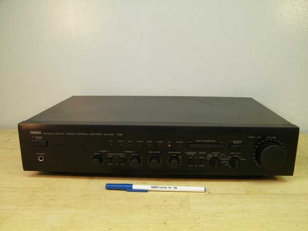 (image for) Yamaha CX-830 stereo PREAMPLIFIER - control amplifier, tested - Click Image to Close