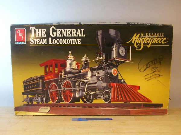 (image for) AMT ERTL model kit - THE GENERAL STEAM LOCOMOTIVE - 1/25 scale - Click Image to Close